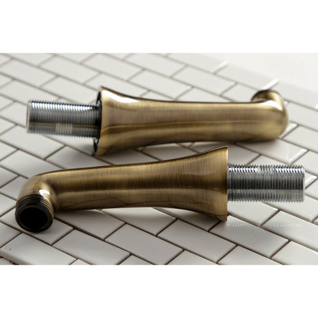 KSEL268AB Brass Deck Mount Tub Faucet Riser (KS268AB), Antique Brass