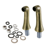 KSEL268AB Brass Deck Mount Tub Faucet Riser (KS268AB), Antique Brass