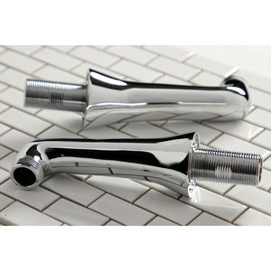 KSEL268C Brass Deck Mount Tub Faucet Riser (KS268C), Polished Chrome