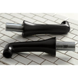 KSEL268MB Brass Deck Mount Tub Faucet Riser (KS268MB), Matte Black