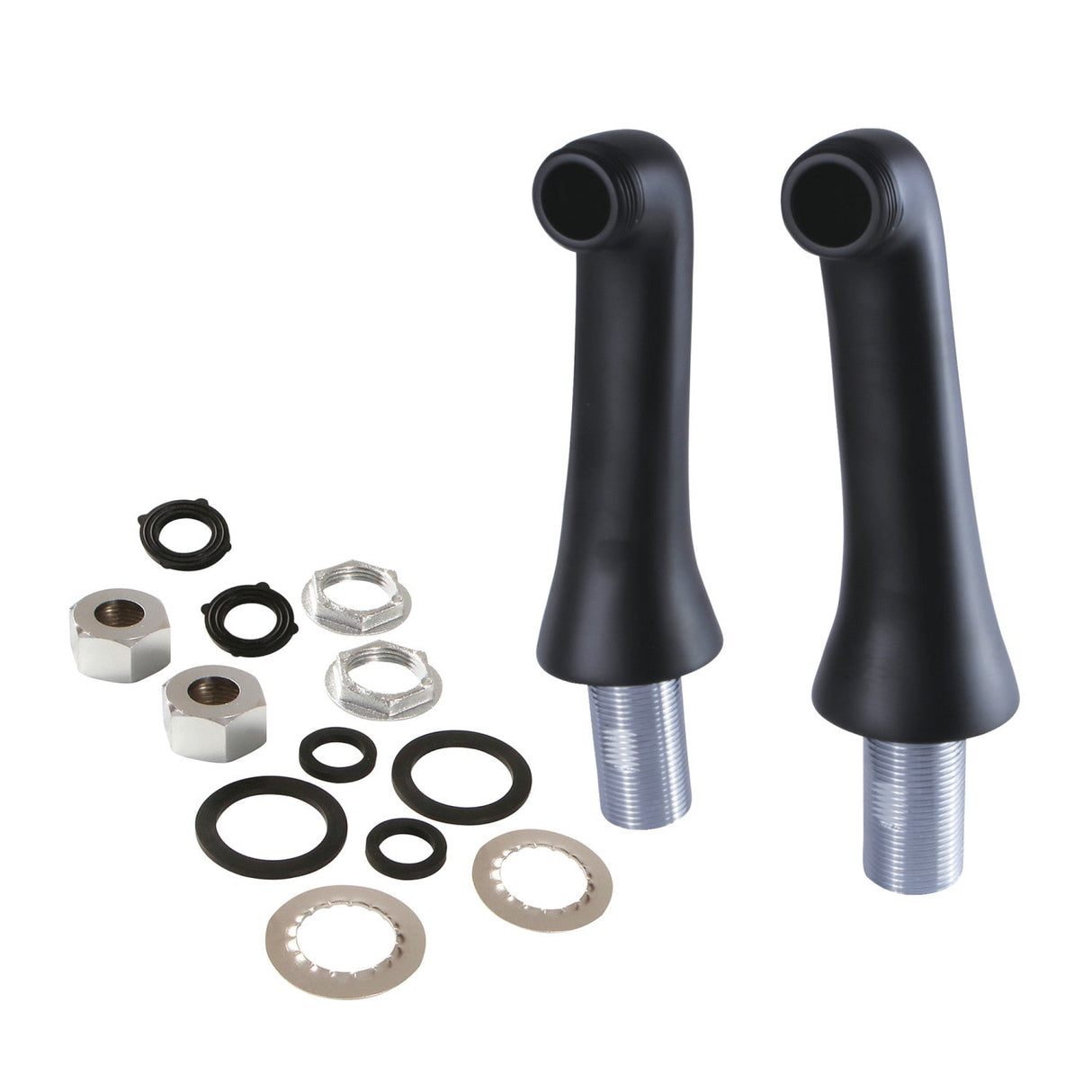 KSEL268MB Brass Deck Mount Tub Faucet Riser (KS268MB), Matte Black