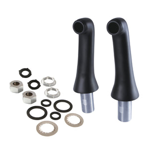 KSEL268MB Brass Deck Mount Tub Faucet Riser (KS268MB), Matte Black