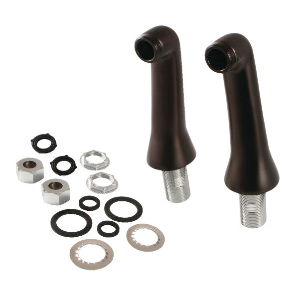 KSEL268ORB Brass Deck Mount Tub Faucet Riser (KS268ORB), Oil Rubbed Bronze