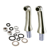Vintage KSEL268PN Brass Deck Mount Tub Faucet Riser (KS268PN), Polished Nickel