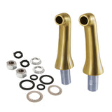 Vintage KSEL268SB Brass Deck Mount Tub Faucet Riser (KS268SB), Brushed Brass