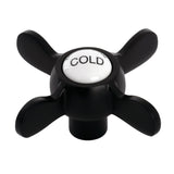 Essex KSH113MBC Cold Metal Cross Handle, Matte Black