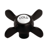 Essex KSH113ORBC Cold Metal Cross Handle, Oil Rubbed Bronze