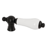 KSH1160PL Porcelain Lever Handle, Matte Black