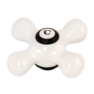 KSH1160PXC Cold Porcelain Cross Handle, Matte Black