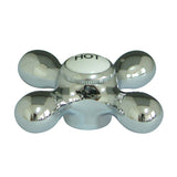 KSH1161AXH Hot Metal Cross Handle, Polished Chrome