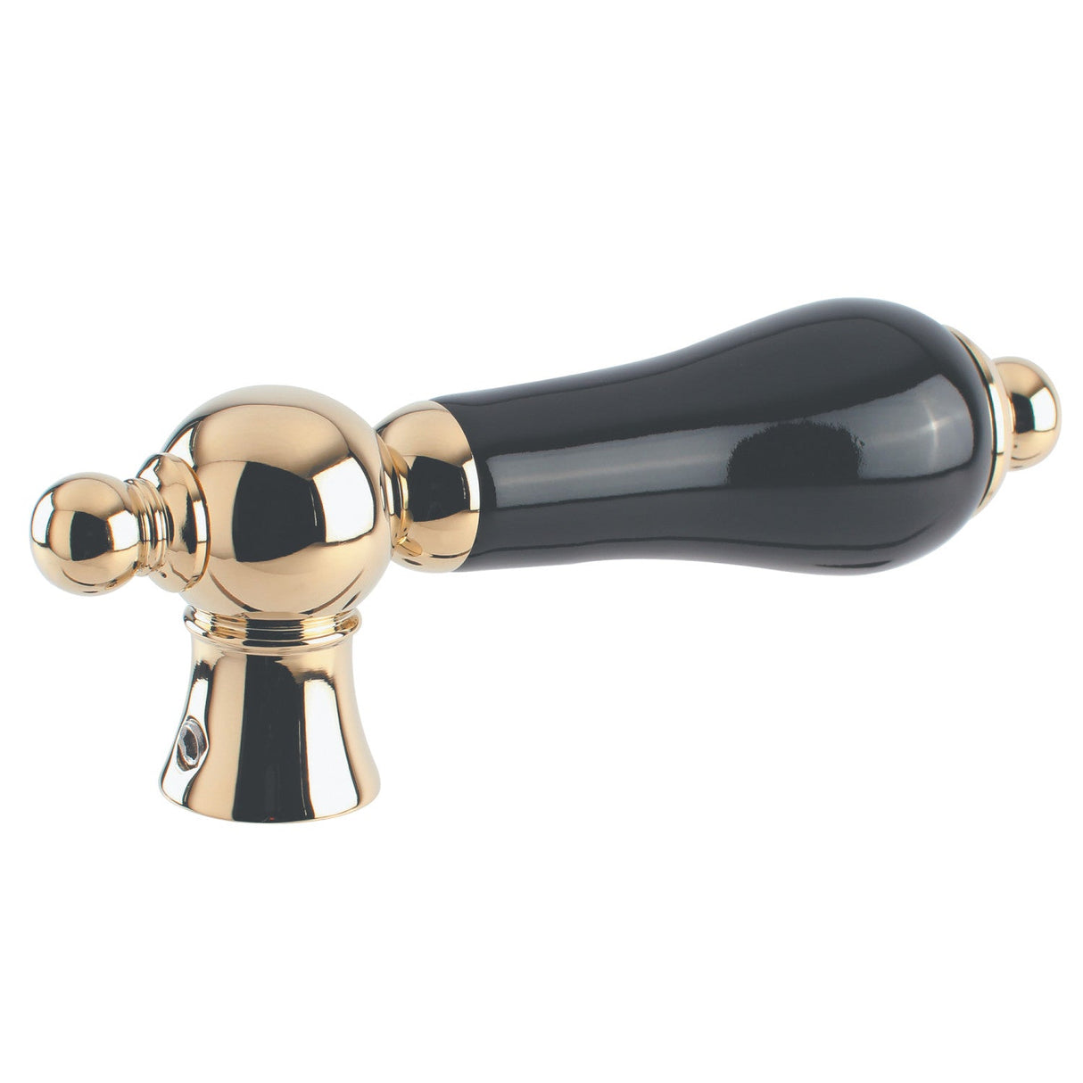 Duchess KSH1162PKL Porcelain Lever Handle, Polished Brass