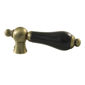 Duchess KSH1163PKL Porcelain Lever Handle, Antique Brass