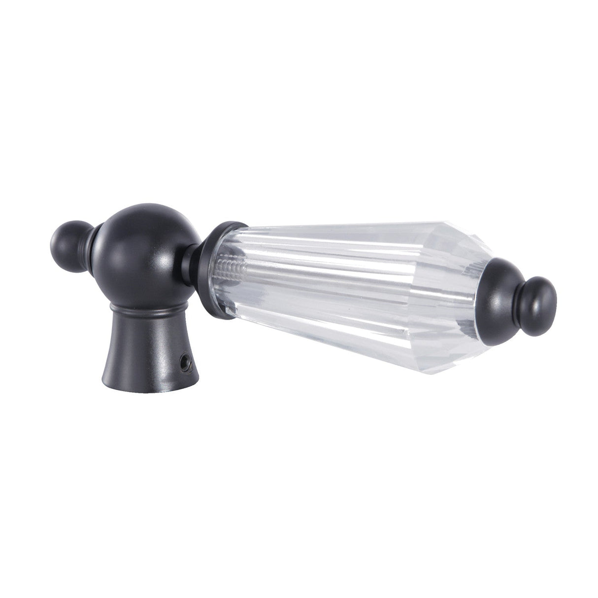 Wilshire KSH1165WLL Crystal Lever Handle, Oil Rubbed Bronze