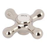 KSH1166AXH Hot Metal Cross Handle, Polished Nickel