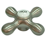 KSH1168AXH Hot Metal Cross Handle, Brushed Nickel