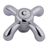 KSH1601TXC Cold Metal Cross Handle, Polished Chrome