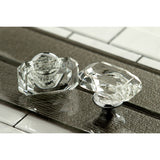 KSH1961KRL Acrylic Knob Handle, Polished Chrome