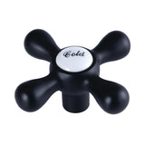 KSH213MBC Cold Metal Cross Handle, Matte Black
