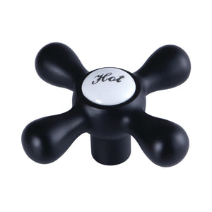 KSH213MBH Hot Metal Cross Handle, Matte Black
