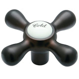 KSH213ORBC Cold Metal Cross Handle, Oil Rubbed Bronze