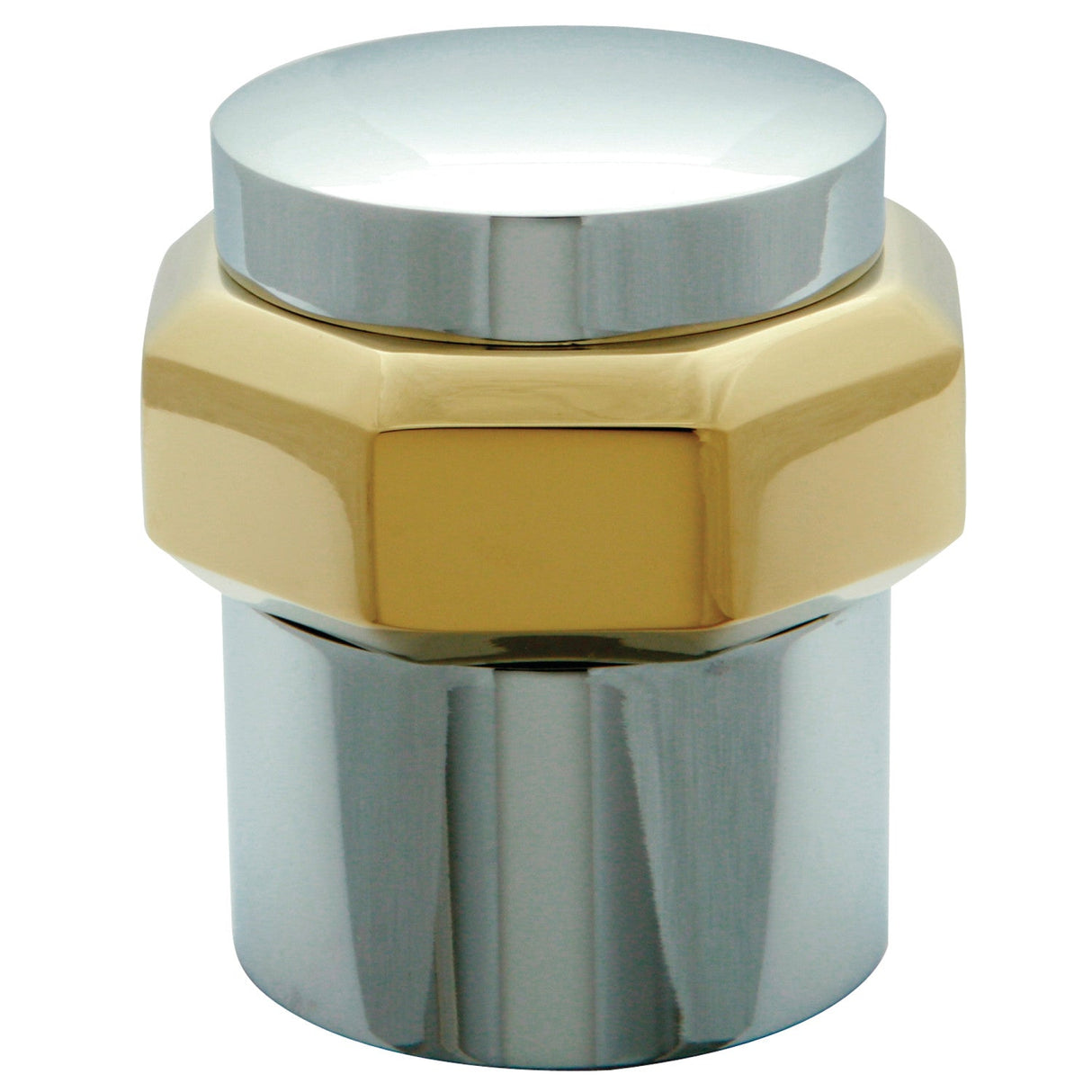 KSH2244AR Metal Knob Handle, Polished Chrome/Polished Brass