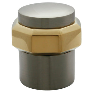 KSH2249AR Metal Knob Handle, Brushed Nickel/Polished Brass