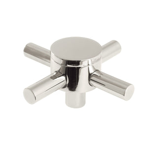 KSH2366DX Metal Cross Handle, Polished Nickel