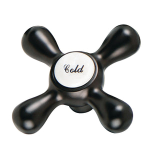 KSH266ORBC Cold Metal Cross Handle, Oil Rubbed Bronze