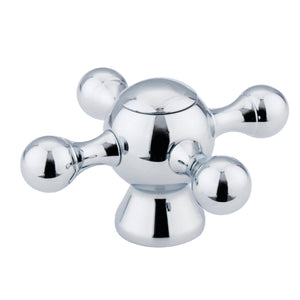 KSH2791KX Metal Cross Handle, Polished Chrome