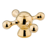 KSH2792KX Metal Cross Handle, Polished Brass