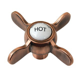 KSH285ACH Hot Metal Cross Handle, Antique Copper