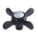 KSH285MBC Cold Metal Cross Handle, Matte Black