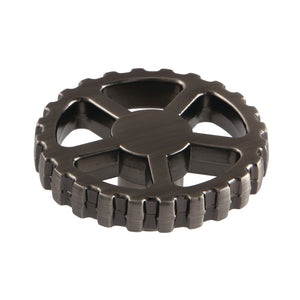 Fuller KSH2944CG Machine Gear Style Handle, Black Stainless