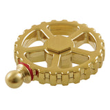 Fuller KSH2947CGH Hot Side Wheel Handle, Brushed Brass