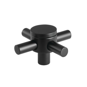 Concord KSH2950DX Metal Cross Handle, Matte Black