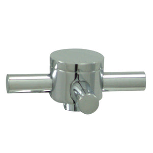 KSH2951DX Metal Cross Handle, Polished Chrome