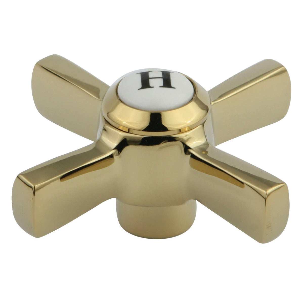 KSH2952ZXH Hot Metal Cross Handle, Polished Brass