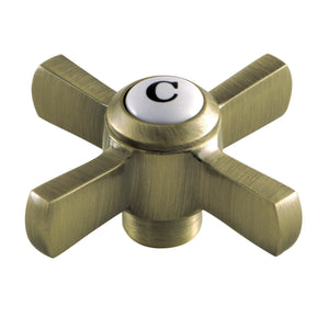 Millennium KSH2953ZXC Cold Metal Cross Handle, Antique Brass