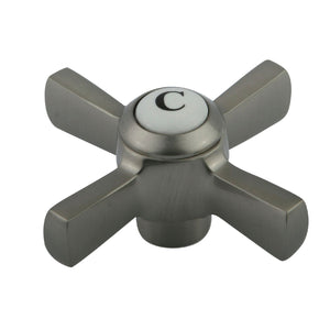 KSH2958ZXC Cold Metal Cross Handle, Brushed Nickel