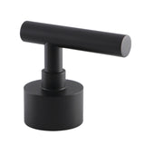 Manhattan KSH2960CML Metal Lever Handle, Matte Black