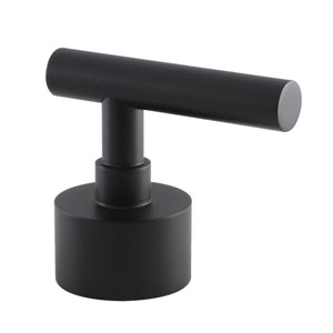 Manhattan KSH2960CML Metal Lever Handle, Matte Black