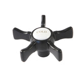 Hamilton KSH2960NXC Cold Cross Handle, Matte Black