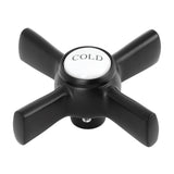 KSH2960ZXC Cold Metal Cross Handle, Matte Black