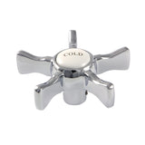 Hamilton KSH2961NXC Cold Cross Handle, Polished Chrome