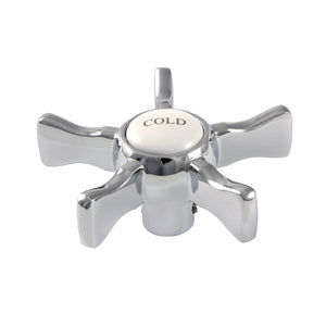 Hamilton KSH2961NXC Cold Cross Handle, Polished Chrome