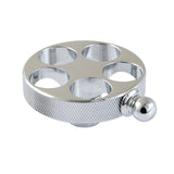 Wendell KSH2961RKZ Knurled Wheel Handle, Polished Chrome