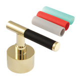 Kaiser KSH2962CKL Metal Lever Handle, Polished Brass