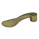 NuWave KSH2963DFLH Hot Metal Lever Handle, Antique Brass