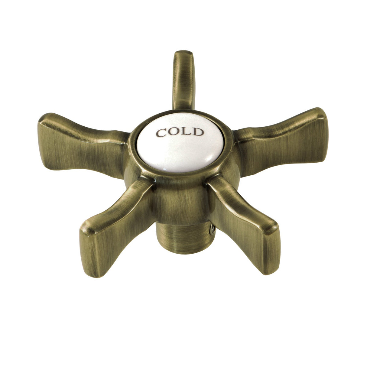 Hamilton KSH2963NXC Cold Cross Handle, Antique Brass