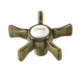 Hamilton KSH2963NXC Cold Cross Handle, Antique Brass